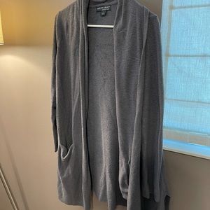 Barefoot Dreams Dark Grey Cardigan